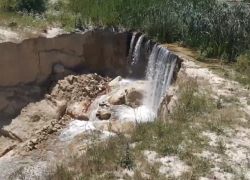 Местный Ниагарский: в окрестностях Анапы обнаружили водопад