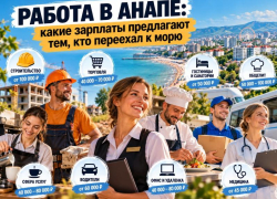 Работа в Анапе: какие зарплаты предлагают тем, кто переехал к морю