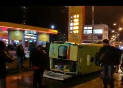 В Анапе автоледи не пропустила скорую и спровоцировала ДТП с пятью машинами
