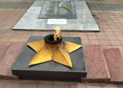 Накануне Дня Победы в Анапе проводят техпроверки на мемориальных символах 