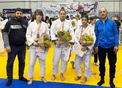 На татами только девушки: анапские дзюдоистки заняли призовые места на турнире "Весна-2024" в Краснодаре