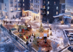 Жителей Анапы приглашают принять участие во Всероссийском конкурсе «Лучший зимний двор России»