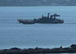 Во время атаки ВСУ на Новороссийск пострадал десантный корабль