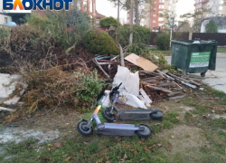 Бросили прямо на свалку: в Анапе орудует самокатный мститель 
