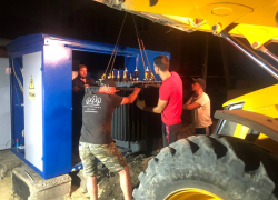 Продолжают устранять последствия пожара на улице Русской в Анапе