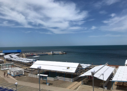 В Международный день чая в Анапе пасмурно