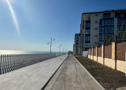 Новая набережная в Анапе готовится к открытию