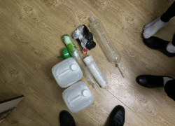 В Анапе полицейские обнаружили и "накрыли" нарколабораторию