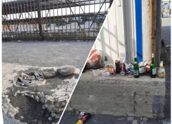 «Невозможно молчать»: пляж в Сукко утопает в мусоре