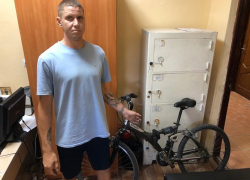 Анапчанин украл у женщины велосипед и был задержан полицией