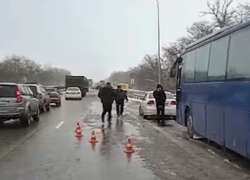На трассе Анапа-Краснодар в ДТП попали сразу 17 автомобилей