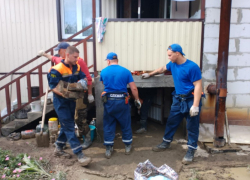 Анапчане завершили восстановительные работы в Небуге под Туапсе