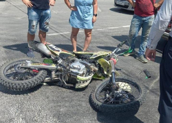 В станице под Анапой в ДТП пострадал 13-летний мотоциклист 