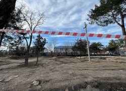 В Анапе продолжается реконструкция Парка военной техники