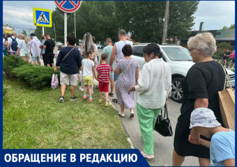 «Никакого контроля»: в Анапе очередь в дельфинарий выстроилась прямо на проезжей части