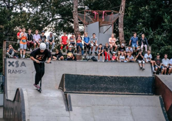 Савелий Карпов стал лучшим  на соревнованиях по кикскутеру в Анапе