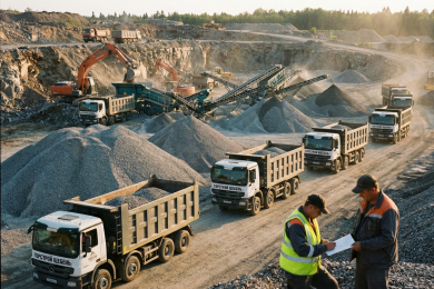 Производство и доставка щебня всех фракций - 