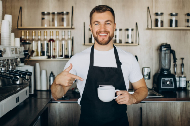 Бариста в сеть кофе-баров "Coffee L"