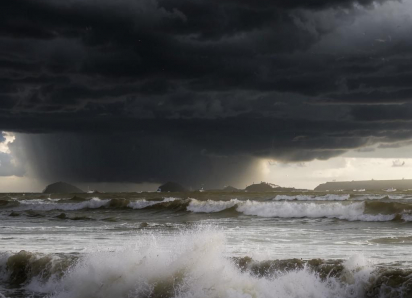 Объявлено штормовое предупреждение в Краснодарском крае