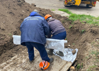 В Анапе ликвидируют два порыва на сетях теплоснабжения