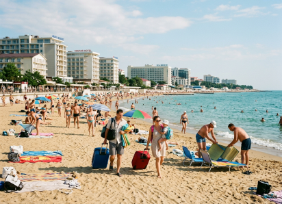 В Анапе начинают большую отсыпку пляжей чистым песком