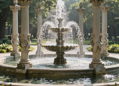 В Анапе готовят городские фонтаны к новому сезону