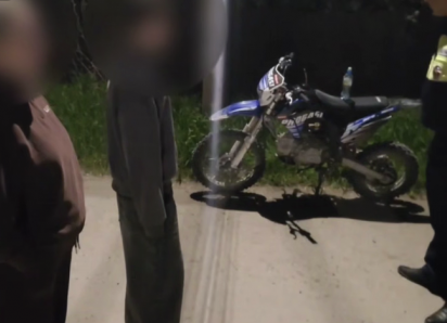 Под Анапой задержали 10-летнего водителя мотоцикла