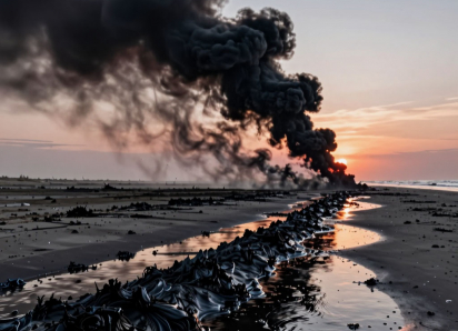  «Гора трясется, дом дрожит»: третью ночь подряд Туапсе погружается в дым и хаос