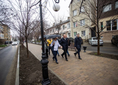 Жители Анапы скоро смогут прогуливаться по обновлённой аллее на Терской