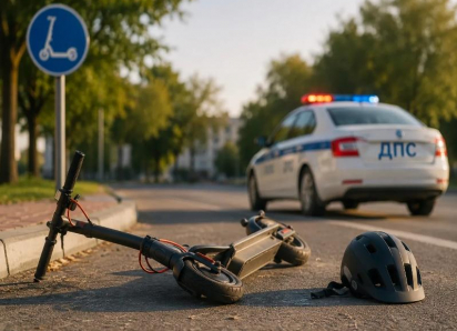 В Анапе 13-летний подросток на мощном электросамокате получил тяжелые травмы при опрокидывании