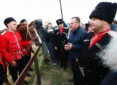  Анапчане отметили 230-летие появления казаков на Кубани