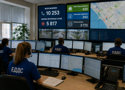 Более 10 тысяч обращений за неделю в Анапе обработала служба 112