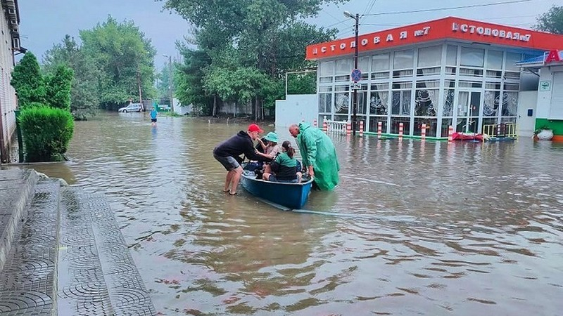 Курганинск наводнение фото