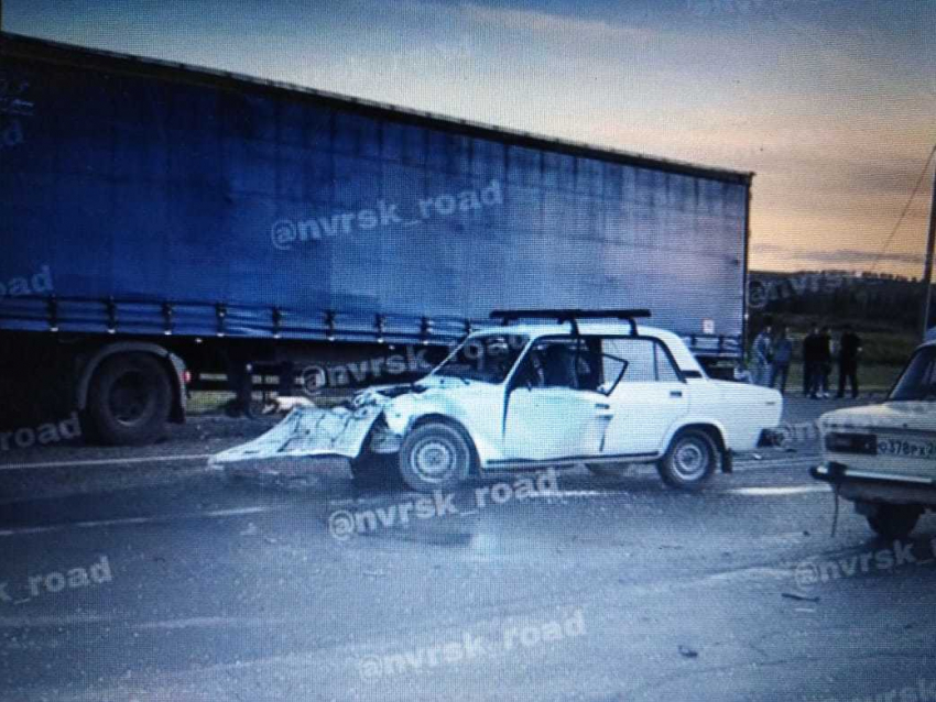 Тяжёлая авария по соседству с Анапой: авто превратилось в груду металла, человек пострадал