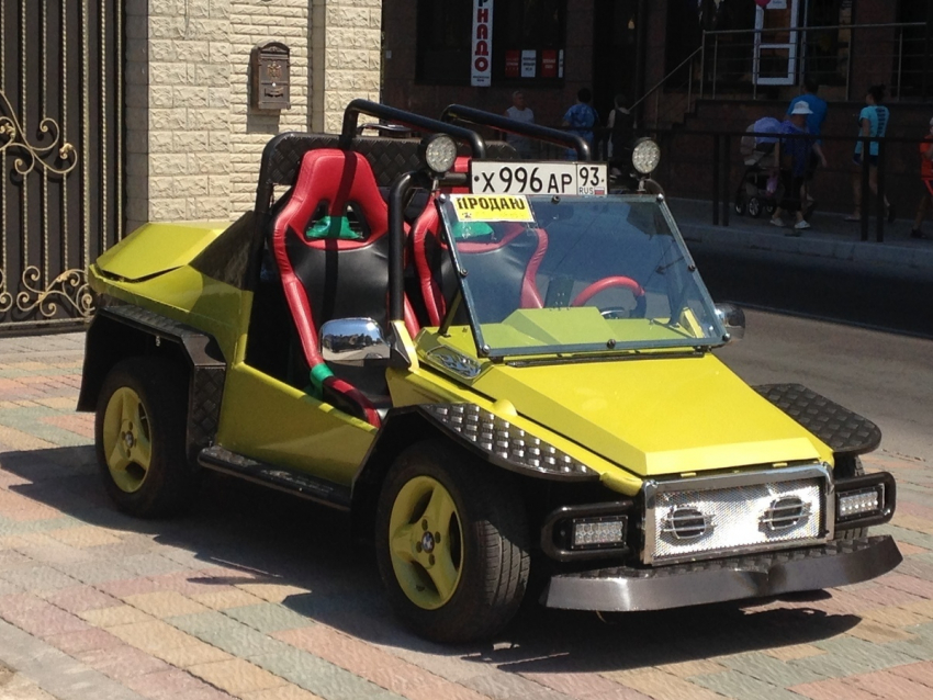 В Анапе продается чудо-кабриолет с сердцем Ваз 2106 и ходовой от жабчика