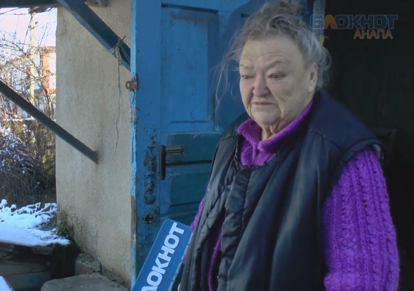 Анапская пенсионерка, чей дом был окружён водой, отказалась от помощи соцзащиты