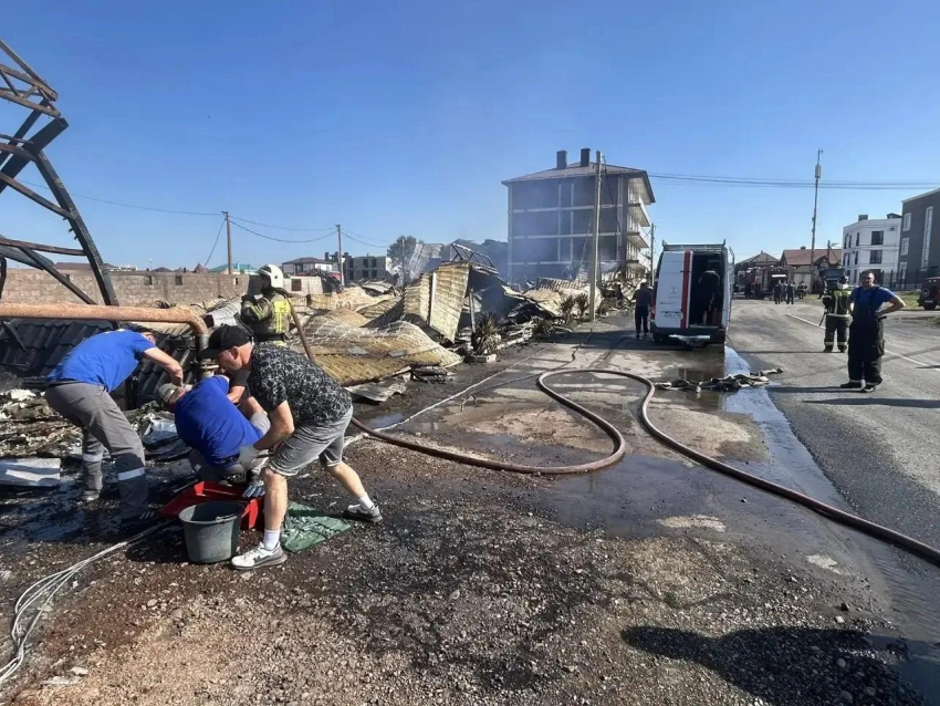 После ДТП и пожара часть Анапы осталась без газа