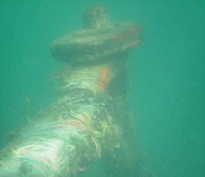 Интересный факт: в море под Анапой лежит сухогруз, принимавший участие в Великой Отечественной войне