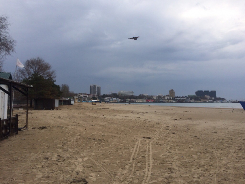 В субботу 25 января в Анапе пасмурно, зато почти без дождя