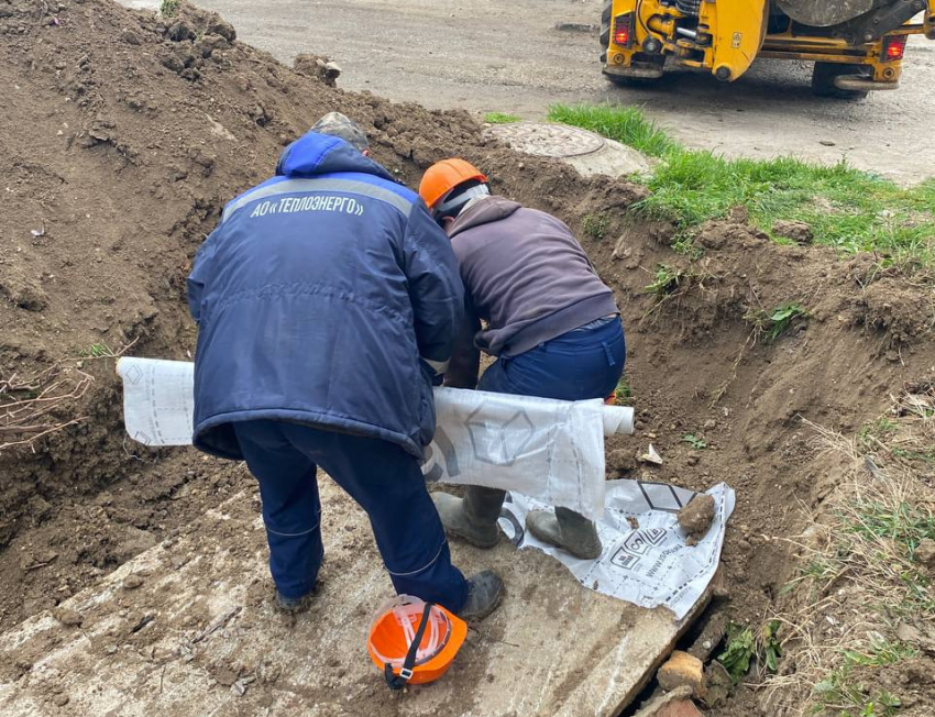 В Анапе ликвидируют два порыва на сетях теплоснабжения