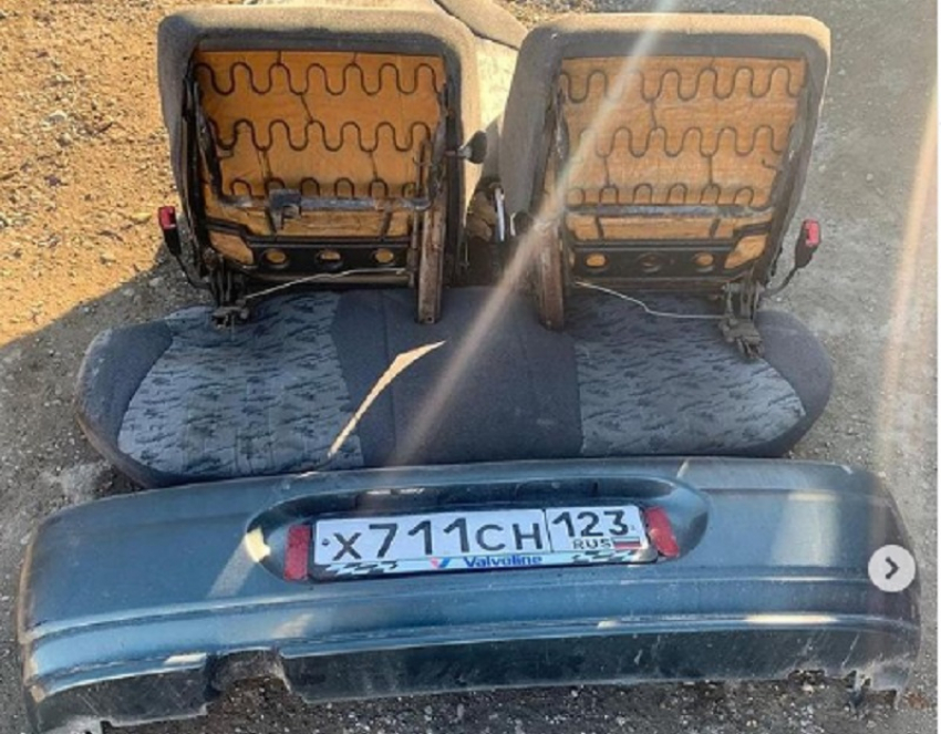 В Анапе со стоянки похитили автомобиль и распилили на лом