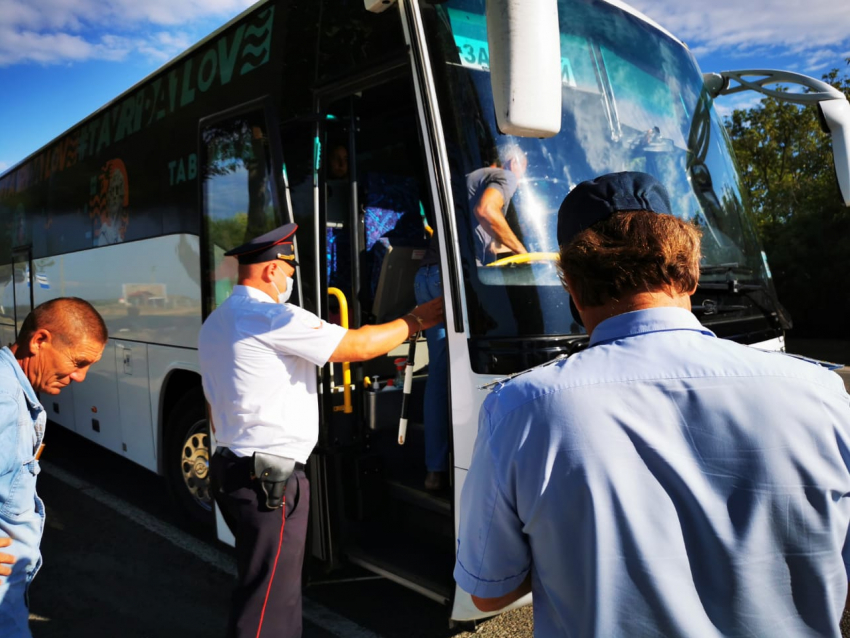 В Анапе полиция проверит автобусы