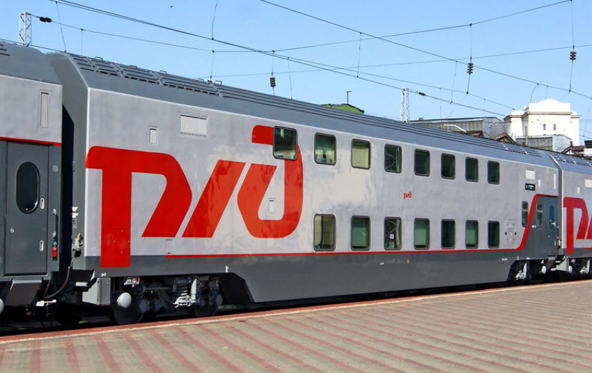 Двухэтажный поезд запустят между Москвой и Анапой