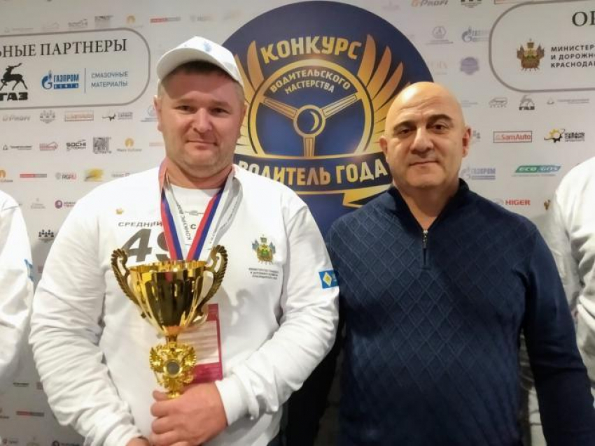 Анапчанин Евгений Степаненко стал одним из лучших водителей в крае
