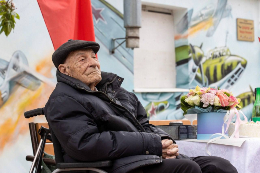 Ветеран из Анапы Федор Бочаров отмечает 101-й день рождения