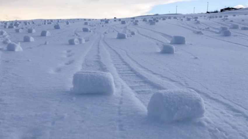 В одном из российских городов асфальт кладут поверх снега: в Анапе такого нет!