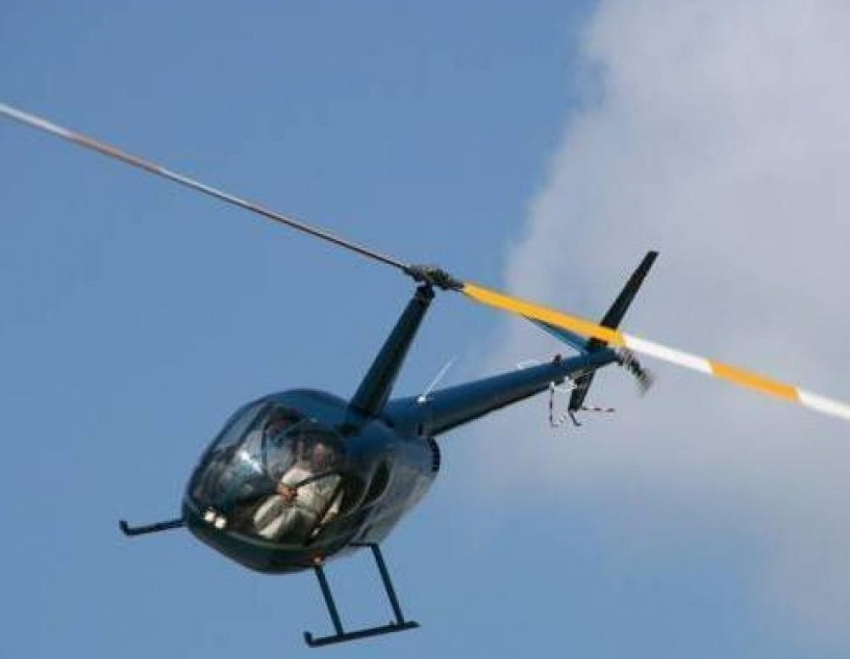Упавший недалеко от Анапы вертолёт обнаружен. Опубликовано видео с места происшествия