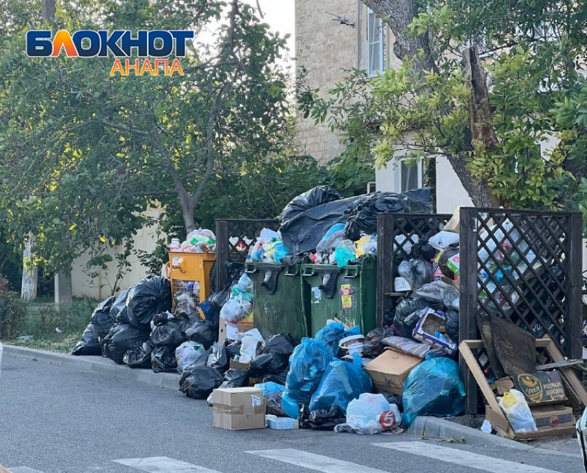 «Такой грязной Анапы еще не видели»: жители города о сложившейся ситуации с мусором