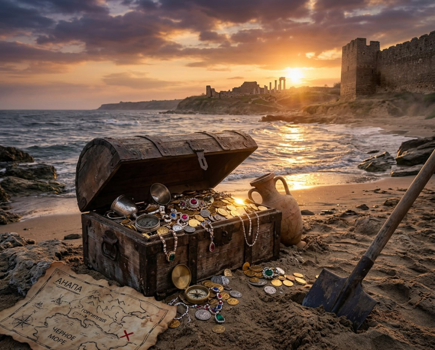 5 кладов, которые могут быть спрятаны в Анапе