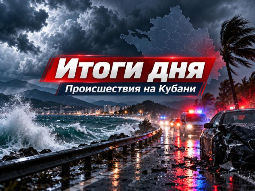 Беспилотная опасность, шторм и аварии: что произошло на Кубани 29 сентября